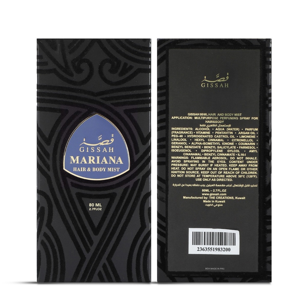 Mariana Hair & Body Mist